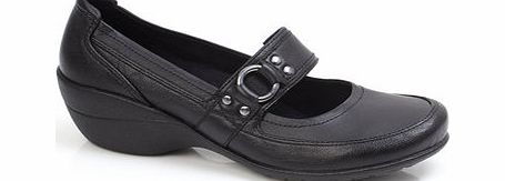 Womens Hush Puppies Black Jane Jana Shoe, black