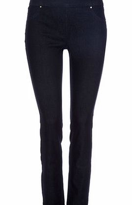 Bhs Womens Indigo Marassi Side Zip Jean, denim