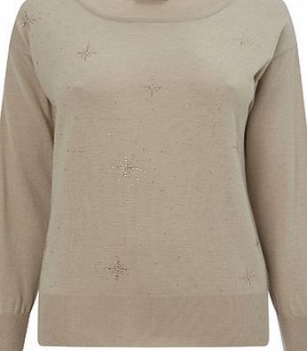 Bhs Womens Ivory Sparkle Jumper, ivory 588350904