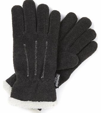 Bhs Womens Ladies Grey Thinsulate Glove, grey