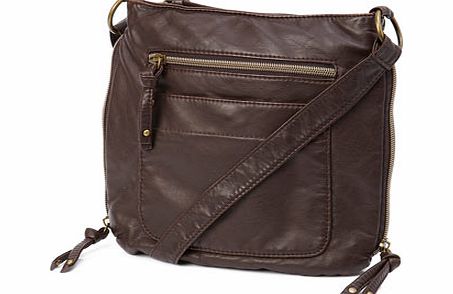 Bhs Womens Mini Chocolate Expandable Slouch X Body