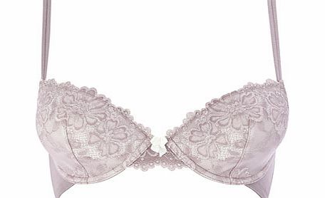 Bhs Womens Mink Lace Plunge Bra, mink 2303214052