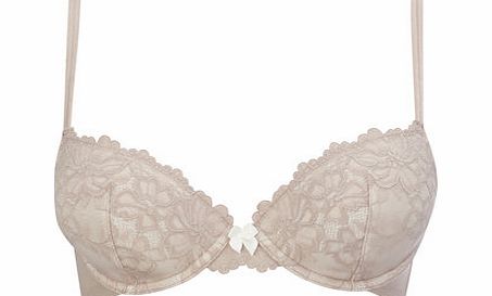 Bhs Womens Mink Lace Plunge Bra, mink 2304164052