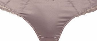 Bhs Womens Mink Satin Knicker, mink 2303744052