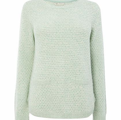 Bhs Womens Mint Pocket Jumper, mint 586601678