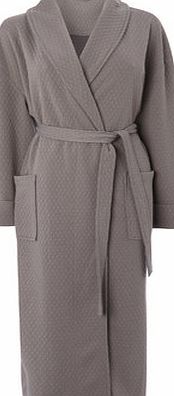Bhs Womens Mocha Quilted Lightweight Ladies Dressing