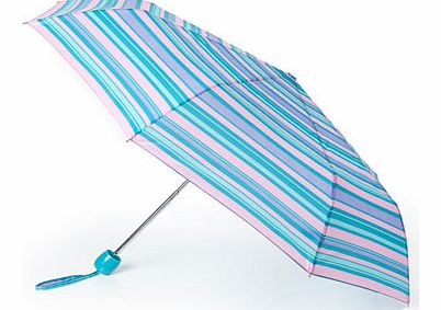 Bhs Womens Multi Pink Chalky Stripe Umbrella, multi