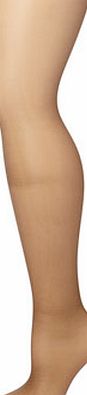 Bhs Womens Natural Tan 5 Pairs Of 10 Denier Nylon