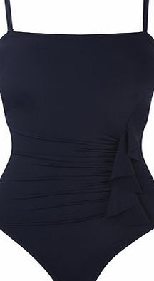 Bhs Womens Navy Tummy Control Swimsuit, navy 279390249