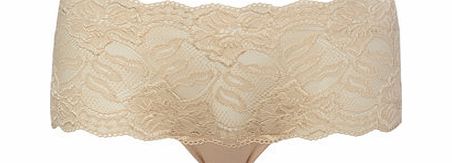 Bhs Womens Nude Lace Short, nude 4803773150