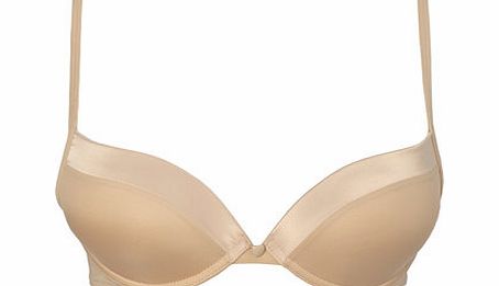 Bhs Womens Nude Satin Cuff Cleavage, nude 2304123150