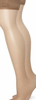 Bhs Womens Paola 2 Pack 15 Denier Hold Ups, paola