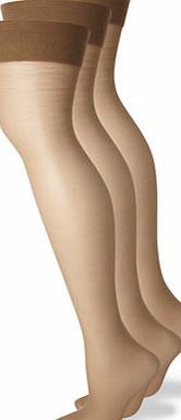 Bhs Womens Paola 3 Pairs of 15 Denier Soft Shine