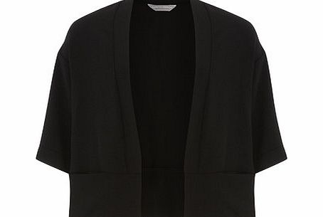 Bhs Womens Petite Black Kimono Jacket, black