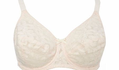 Bhs Womens Pink Blossom Lace Underwired Voluptuous