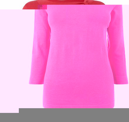 Bhs Womens Pink Knot Neck Jumper, pink 18901490528