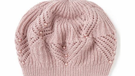 Bhs Womens Pink Pearl Beret, pink 6606030528
