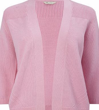 Bhs Womens Pink Short Cotton E2E Cardigan, pink