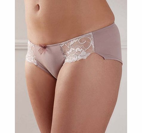 Womens Royce Caress Champagne Velvet Shorts,