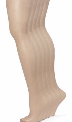 Bhs Womens Taupe 5 Pairs of Outstanding Value Multi