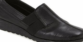 Bhs Womens TLC Wide Fit Scratch Wedge Double Elastic