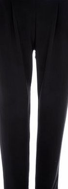 Bhs Womens Wallis Black Ity Tapered Trousers, black
