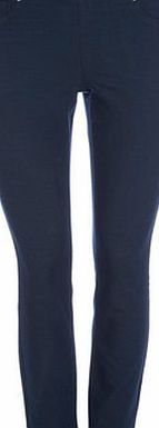 Bhs Womens Wallis Dark Blue Side Zip Jegging, dark