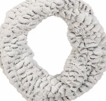 Bhs Womens White Arctic Faux Fur Snood, white