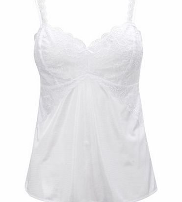 Bhs Womens White Cling Resistant Camisole, white