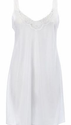 Womens White Guipure Full Slip, white 4800660306