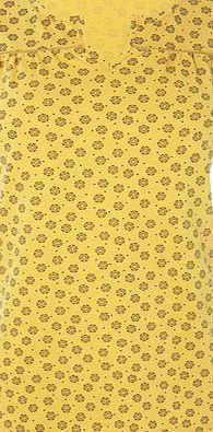 Bhs Womens Yellow Tile Sleeveless All Over Print
