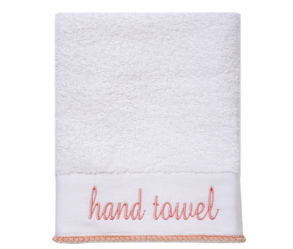 bhs Word hand towel