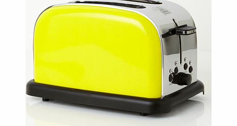 Bhs Yellow Essentials 2 Slice Toaster, yellow