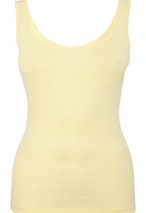 Yellow Scoop Vest, yellow 2420842383