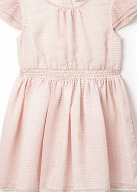 Bhs Younger Girls Geo Print Pink Dress, pink