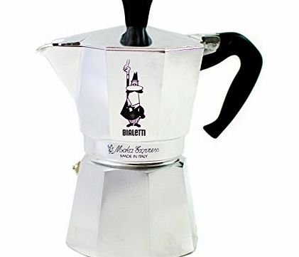 Bialetti Moka Express Espresso Maker, 6 Cup