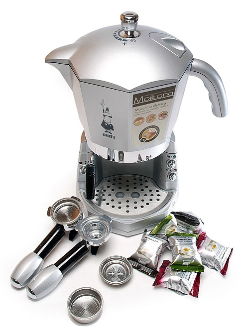 Bialetti Silver Mokona Coffee Machine