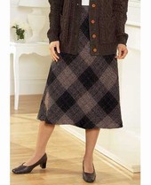 bias CUT CHECK SKIRT LENGTH 29