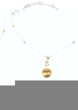 Biba Gold Plated Ball Charm Pendant LB297/56