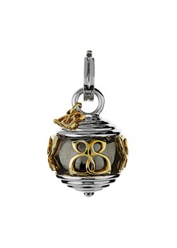 Biba Silver and Gold Plated Charm LB297/90