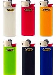 Bic 6 Mini BIC Lighters - all different colours