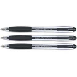 bic Ballpoint Pen Atlantis Cushion Grip Broad