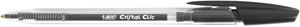 Cristal Clic Ball Pen Retractable Medium