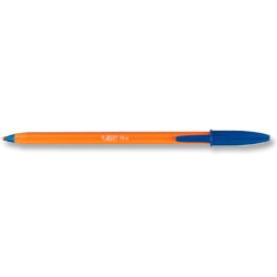 bic Cristal Orange Ball Pen 0.2mm Line Width