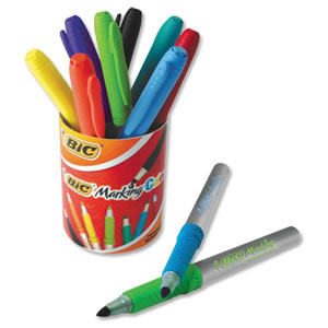 bic Permanent Markers Colour Collection