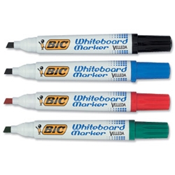 Bic Velleda 1701 Whiteboard Marker Assorted Pack 4