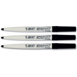 Bic Velleda 1741 Whiteboard Marker Black Pack 12