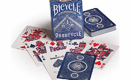 Bicycle Robocycle Playing Cards- Blue
