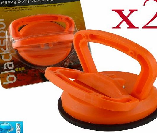 Bid Buy Direct 2 X NEW CAR DENT PULLER - QUICK RELEASE HANDLE - EASY TO LOCATE - DURABLE HIGH IMPACT - LIFTING ANY SMOOTH SURFACE