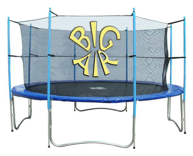 Big Air 12ft Trampoline Big Air With Safety Enclosure